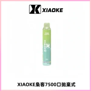 XIAOKE梟客7500Puffs跑馬燈拋棄式電子煙 可發光一次性